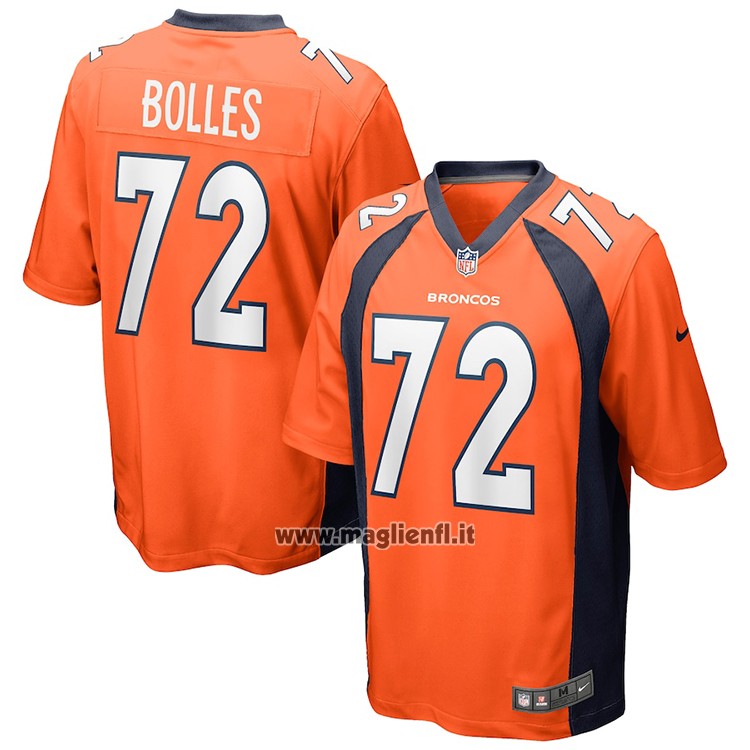 Maglia NFL Game Denver Broncos Garett Bolles Arancione